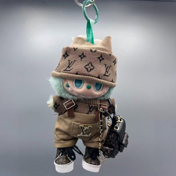 High Quality Clothes Sets With Shoes + Bag Fits For Labubu V1-V3 - Picture 2 of 4